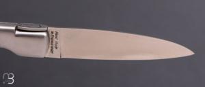   Couteau "Pialincu Corse 10.5cm" par Fontenille-Pataud - Corne de Buffle