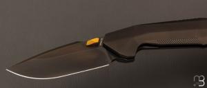 Couteau " RT-WK1-F Disassembly knife" par Remette RT - Titane et lame en M390