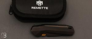 Couteau " RT-WK1-F Disassembly knife" par Remette RT - Titane et lame en M390
