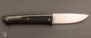  Couteau " Riverside " custom par Samuel Guichard - G10 noir