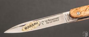   Couteau "Rouennais" de poche par Le Fidèle - Bouleau