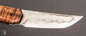     Couteau " Sanjo " custom par Guy Poggetti - Koa et C130