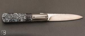   Couteau "Sfilato" liner lock par Carlo Cavedon - CavedonArt