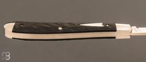 Couteau " Slimline Trapper " par Bill Ruple - Jigged Micarta