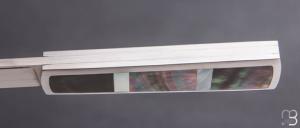   Couteau " Slipjoint " par Nicolas Couderc - Nacre et lame en RWL34