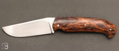   Couteau " Slipjoint " custom par Karim Valentin - Bois de fer et 14c28N