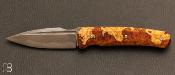 Couteau Speartac mini custom bois de fer de GTKnives - Thomas Gony