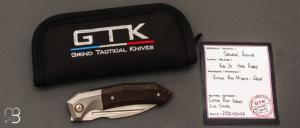   Couteau " Speartak regular " Rag micarta et lame en RWL34 de GTKnives - Thomas Gony