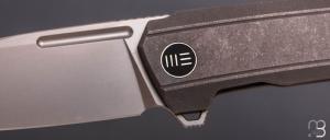    Couteau " Speedster WE21021B-1 " WE KNIFE - Gray Titanium et CPM 20CV