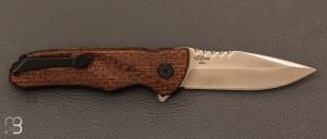 Couteau " Sprint Pro Micarta Marron " Buck  - 7841.BRS1