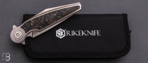   Couteau " Viper 3 P/GCF " par Rikeknife - Titane et lame en M398