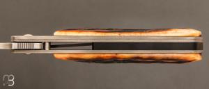 Couteau  " custom " par Robert Terzuola - Cerf Sambar