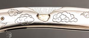    Couteau " le Névé " par Tim Bernard - Damas plume