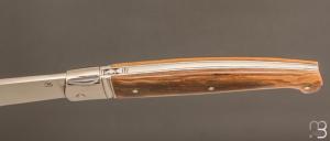  Couteau  " pièce unique " custom de Jérôme Bellon - Ivoire de mammouth et RWL34