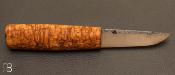 Couteau "puukko" custom Nordique  de Laurent Juhel