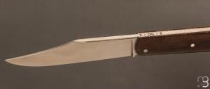   Canif Sheffield "Clip blade" pliant fait main par Bastien Toubhans - Fibre de carbone et RWL34