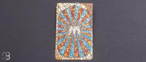 "St Patrick" Ti cutting card by Mummert knives