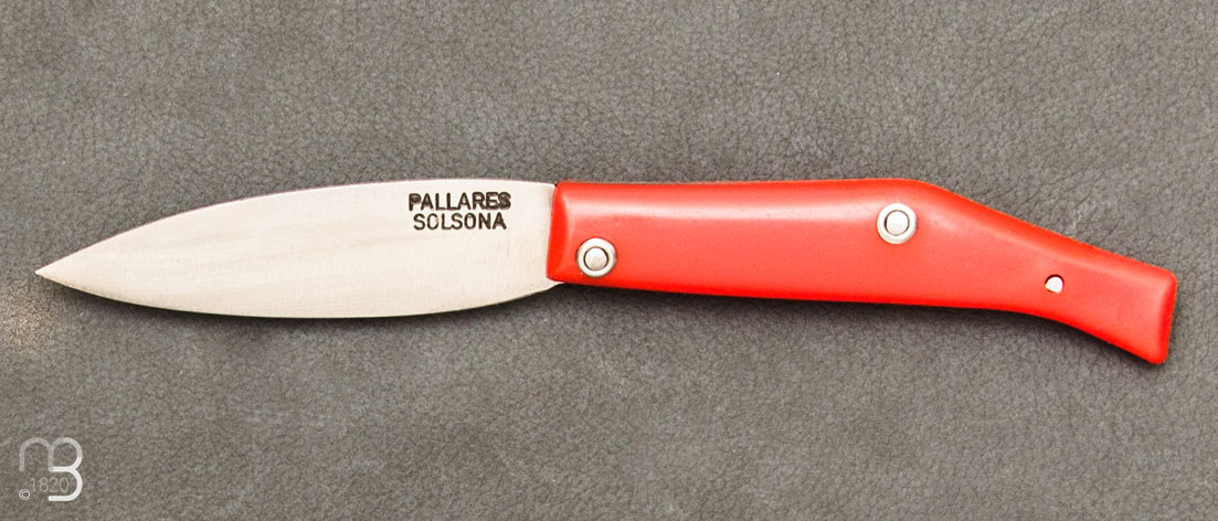 Couteau de poche Pallarès Solsona Comun no 00 - Rouge