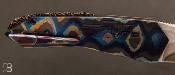 Couteau " Airborne SLT " Halloy Timascus par Gustavo Thome Cecchini - GTC Custom Knives 