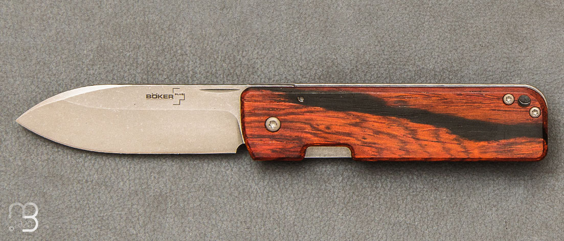 Couteau Böker Plus Lancer 42 Cocobolo par Serge Panchenko - 01BO468