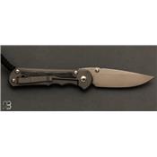 Couteau Large Inkosi Drop Point - Canvas Micarta - Chris Reeve