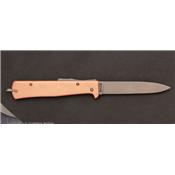 Folding copper knife by Mercator ref 10-626rg