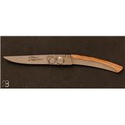 Olive wood Thiers K-LOCK knife by Roger Ofèvre