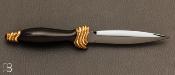 Gold and ebony dagger by Bud Nealy