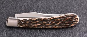  " Backpocket Trappeur " custom de Jean Baptiste Leveque - Bois de cerf et RWL34