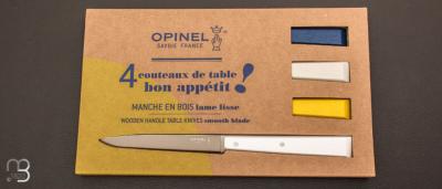 Set of 4 Opinel table knives Céleste