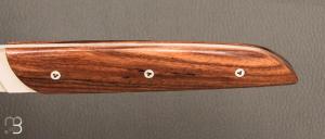 Coffret de 6 couteaux de table par LEPAGE - Bois assortis et 12C27