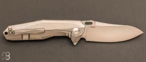   Couteau 1504A par Rike Knives - Titane et lame en M390