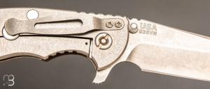    Couteau custom 3.5'' XM-18 Spanto Tri-Way par Rick Hinderer - S35VN et G10