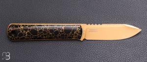  Couteau Böker Solingen - BFF Packlite TruStone Gold