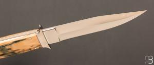    Couteau " Boot Knife " custom par Steven R. Johnson - Mammouth