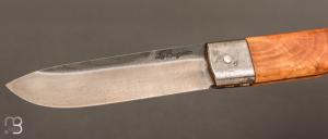  Couteau de poche Le Bugiste Frêne par Frédéric Maschio