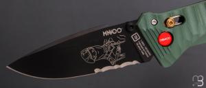 Couteau pliant C.A.C. " MN400 Commando " Marine Nationale - PA6 FV vert kaki