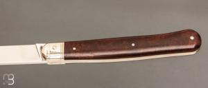   Couteau " Canif de luxe " par Adrien Vautrin - Bois de fer et 14c28N