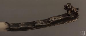    Couteau " Cheval " droit à lame forgée 100C6 par Mickaël Moing