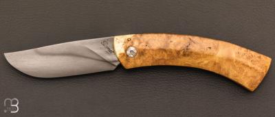  Couteau de poche Corse loupe d'acacia de Jean-Jacques Bernet