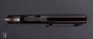    Couteau " Hifi " custom par Philippe Jourget - Fibre de carbone et CPM 154CM