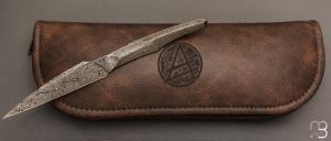    Couteau " Intégral custom " fixe de Berthelemy Gabriel - La Forge Agab