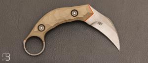    Couteau Karambit custom par Piotr Gos&#769;ciniak - Elmax et G10