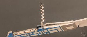    Couteau " Laguiole Météor " custom par Jean-Pierre Suchéras - Titane et lame en RWL34