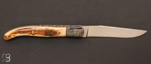 Couteau " Laguiole chasse " custom par Jean-Pierre Suchéras