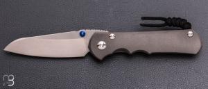     Couteau " Large Inkosi Plain Insingo " par Chris Reeve - MagnaCut et Titane 6Al4V