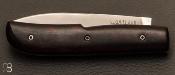 Couteau " Le Born " bois de fer par Laurent Gaillard