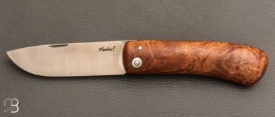    Couteau de poche Le Dodu Frêne par Frédéric Maschio - Lame inoxydable