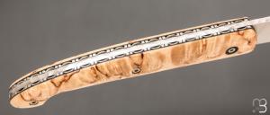   Couteau " Le Passager " de Pierre Thomas - Atelier Odae - Bouleau et 14c28n