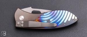   Couteau " Liner lock " par Tom Anderson - Titane
